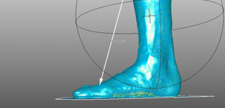 leios software screenshot leg 3d model